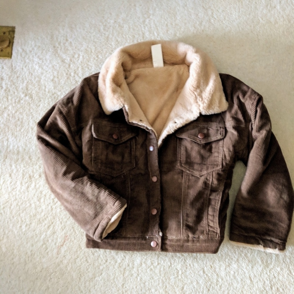 Brown Cord Jacket